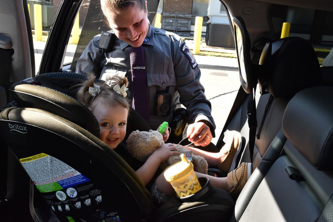 New York State Police Hosting Child Safety Seat Inspection Event