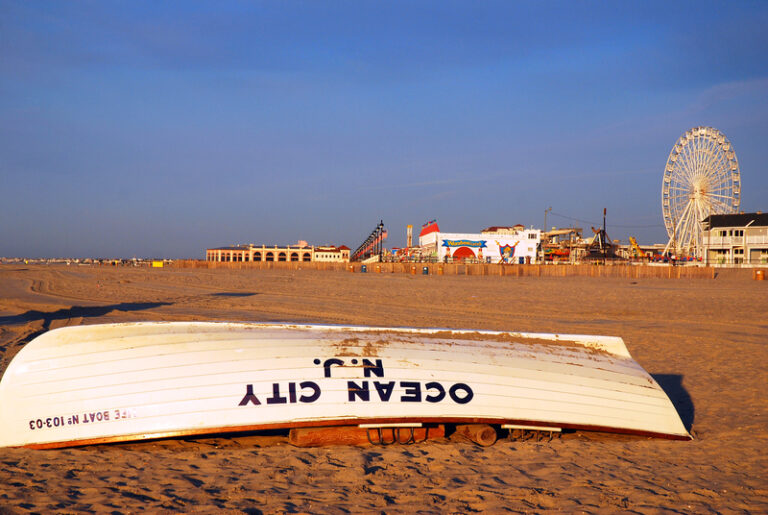 Ocean city warns of dangerous waves, rip currents as debby batters coast - photo licensed by shore news network.