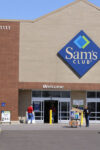 Sam's club discount bulk goods store.