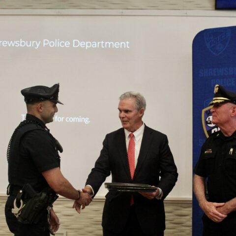 Shrewsbury first responders honored with award for lifesaving efforts - photo licensed by shore news network.