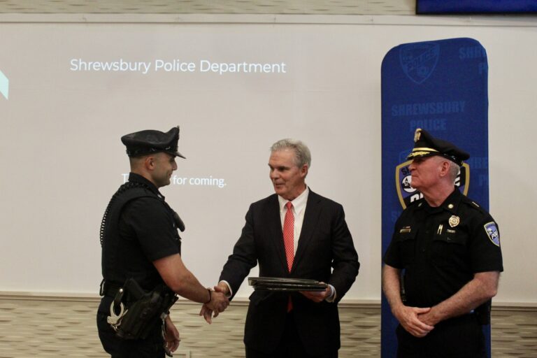 Shrewsbury first responders honored with award for lifesaving efforts - photo licensed by shore news network.