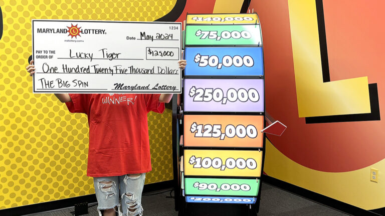 Towson university student secures $125,000 lottery win - photo licensed by shore news network.