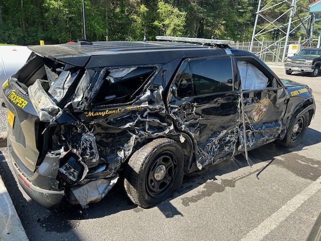 Michigan Man Arrested After Trooper-Involved Crash in Maryland