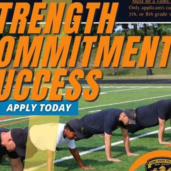 Junior police camp offers hands-on experience for toms river youth - photo licensed by shore news network.