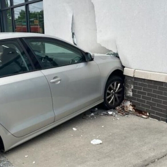 Holmdel chipotle closed for repairs after drive-thru mishap, car drove through wall - photo licensed by shore news network.