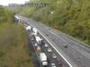 Tractor trailer fire disrupts traffic on i-78 in summit