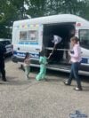 Boston police share sweet moments at local school ice cream social