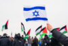 Brooklyn pro-palestine protester arrested for attack on jewish man carrying israeli flag
