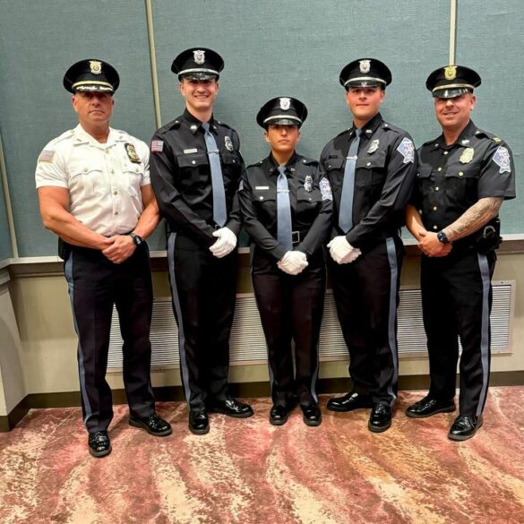 New marlboro township police officers graduate from academy - photo licensed by shore news network.