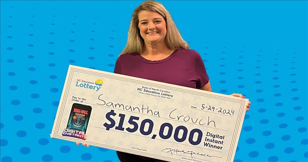 Taylorsville Woman Wins $150,000 in Digital Instant Game