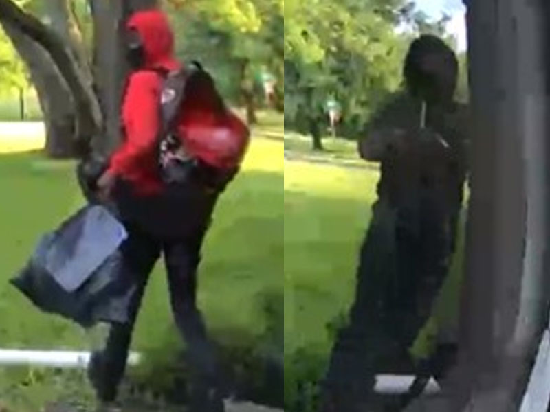 Two Burglars Sought for Ranksacking Home in Akron