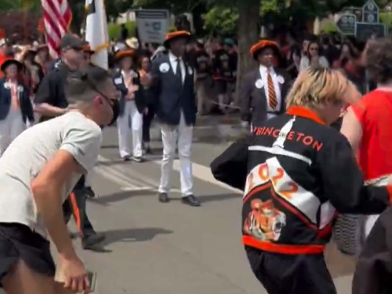 Pro-Palestine Protesters Crash New Jersey Memorial Day Parade