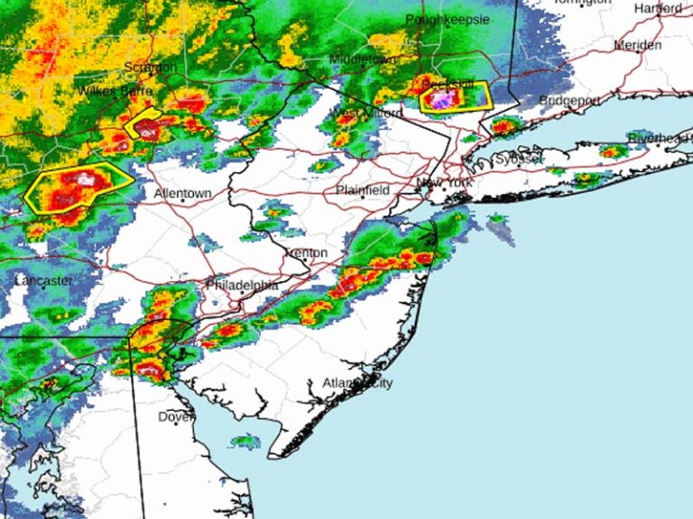 Rain storm passing through new jersey: when will it end - photo licensed by shore news network.