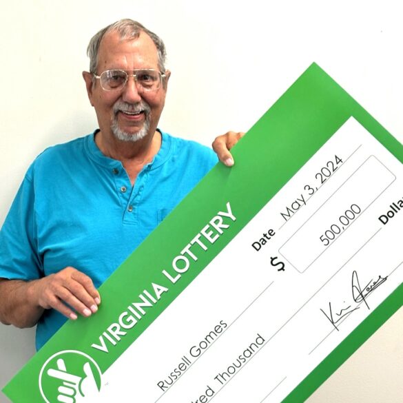 Virginia trucker's decision to buy some chicken ends with $500,000 lottery win - photo licensed by shore news network.