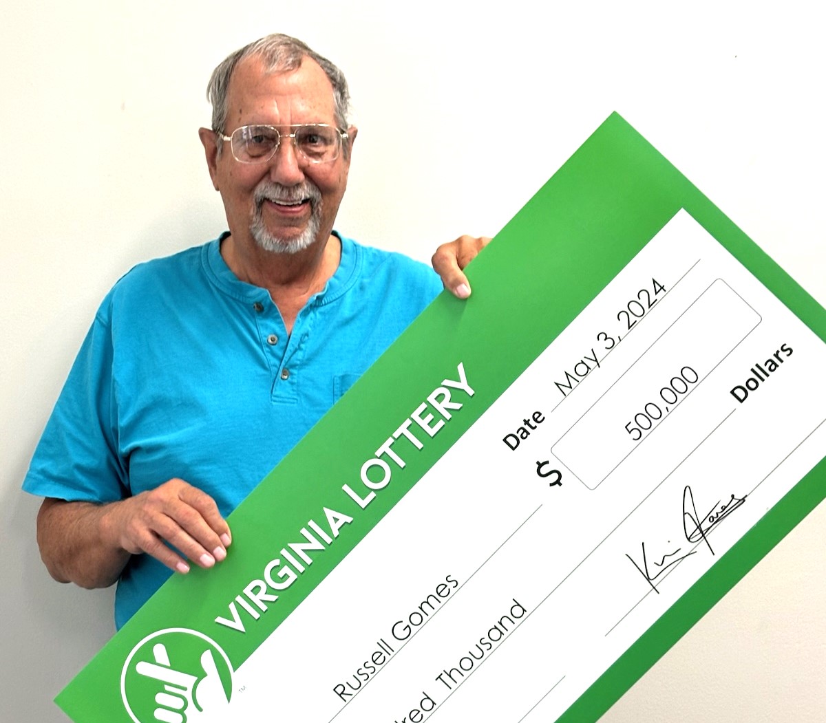 Virginia Trucker's Decision to Buy Some Chicken Ends with $500,000 Lottery Win