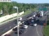 Crash snarls traffic near turnpike and route 18 interchange