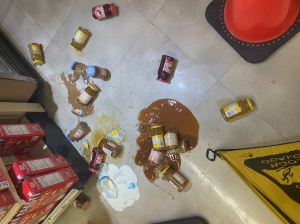 Former Employee in a Jam After Smashing Jars at Virginia Weis Store
