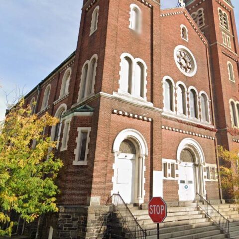 Shooting incident during alleged burglary at baltimore church - photo licensed by shore news network.