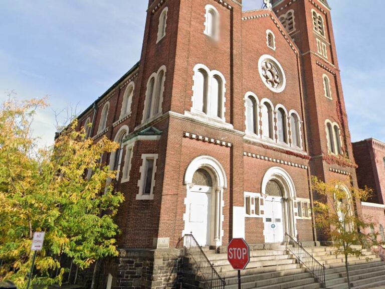 Shooting incident during alleged burglary at baltimore church - photo licensed by shore news network.