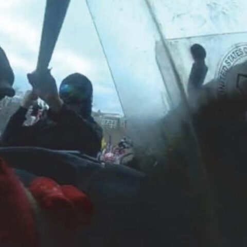 Maryland man charged for deadly weapon after attacking cops with trump campaign sign on jan 6. - photo licensed by shore news network.