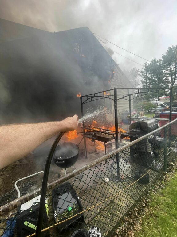 Warminster House Fire: Bystanders Aid Resident, Firefighters Rescue Dog