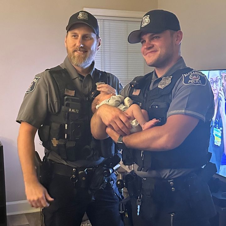 Alexandria Police Officers Save Newborn's Life in Dramatic Midnight Rescue