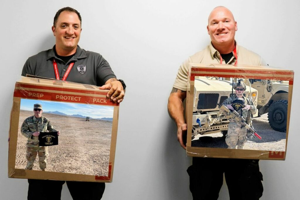 Gloucester Township Police Support Deployed Officers with Care Packages