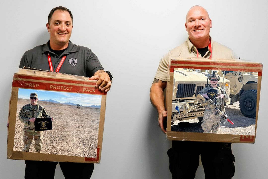 Gloucester Township Police Support Deployed Officers with Care Packages
