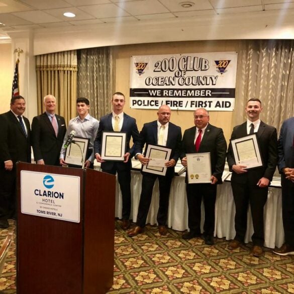 Toms river heroes recognized for life-saving actions - photo licensed by shore news network.