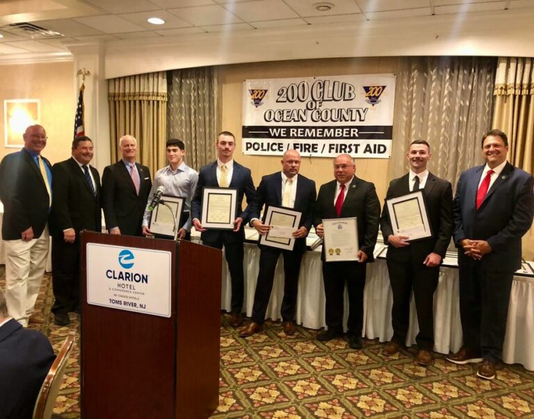 Toms river heroes recognized for life-saving actions - photo licensed by shore news network.
