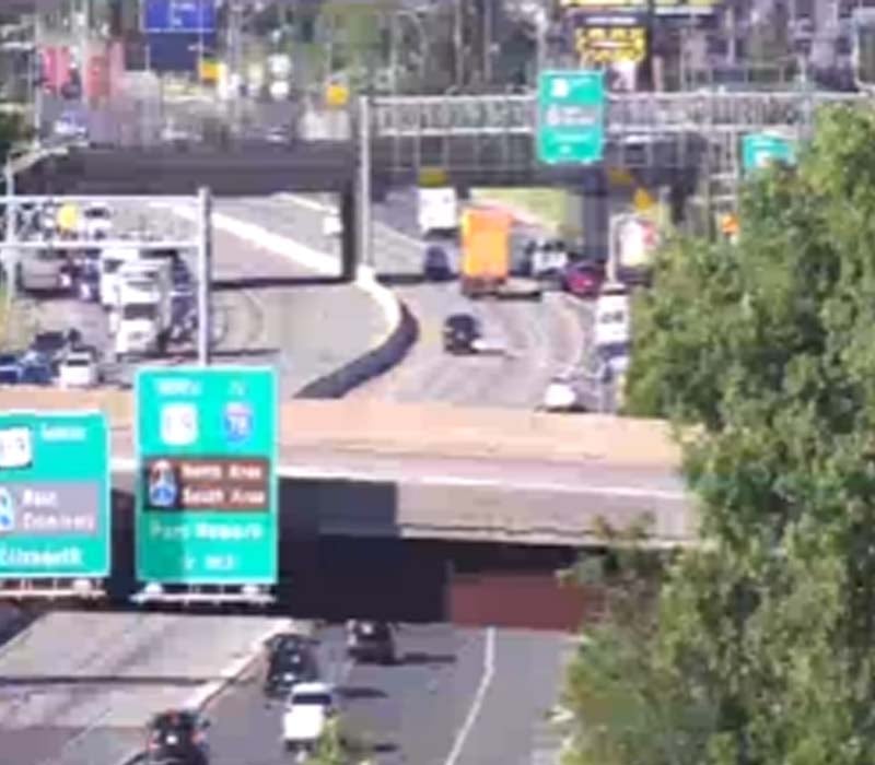 Serious Crash Causing Backup on Route 22 Eastbound