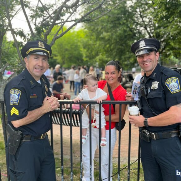Bpd boosts community spirit ahead of bunker hill day - photo licensed by shore news network.