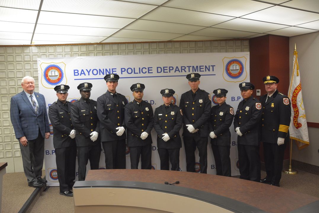 Bayonne Police Department Welcomes New Officers
