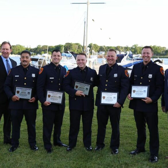 Honors bestowed upon suffolk county's finest - photo licensed by shore news network.