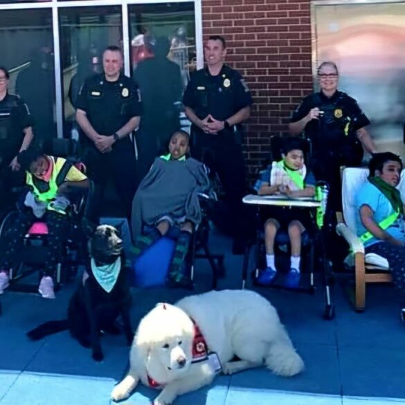 Montgomery county police celebrate longview school safety patrol - photo licensed by shore news network.