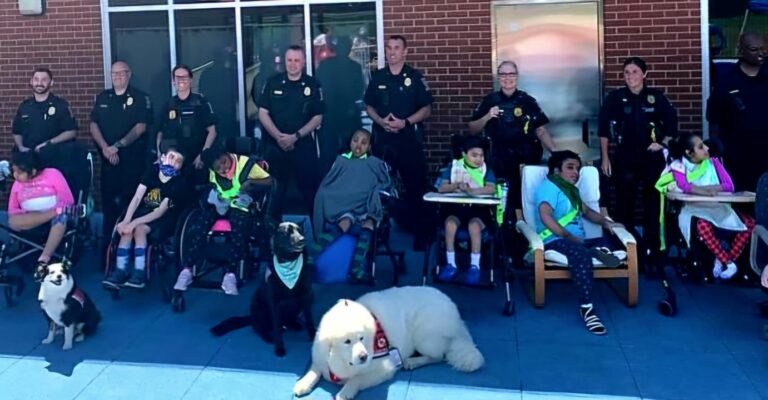 Montgomery county police celebrate longview school safety patrol - photo licensed by shore news network.