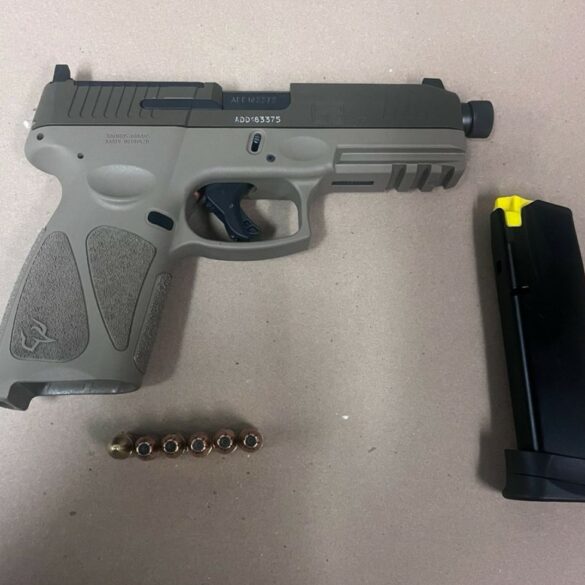 Baltimore officers seize loaded handgun in assault call - photo licensed by shore news network.