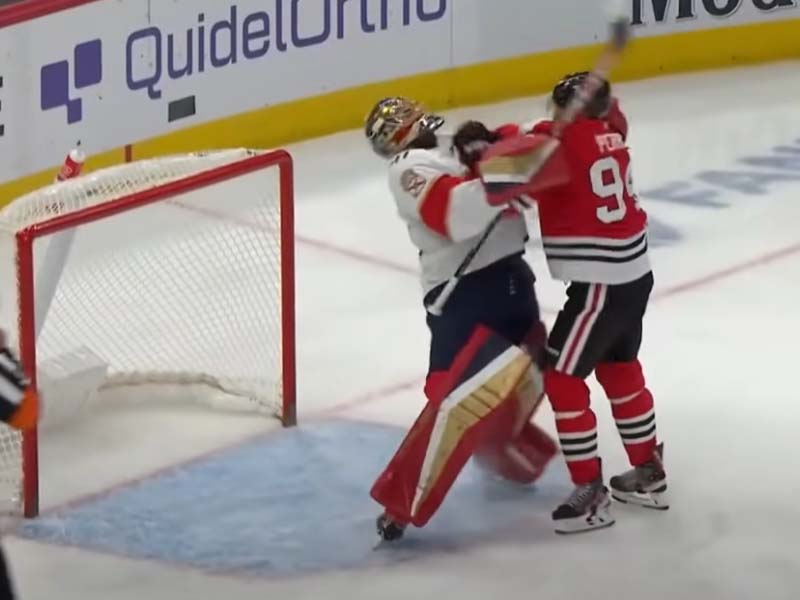 New Jersey Kid Gets Ice Time in Goal During Stanley Cup Finals, Gets Into Fight