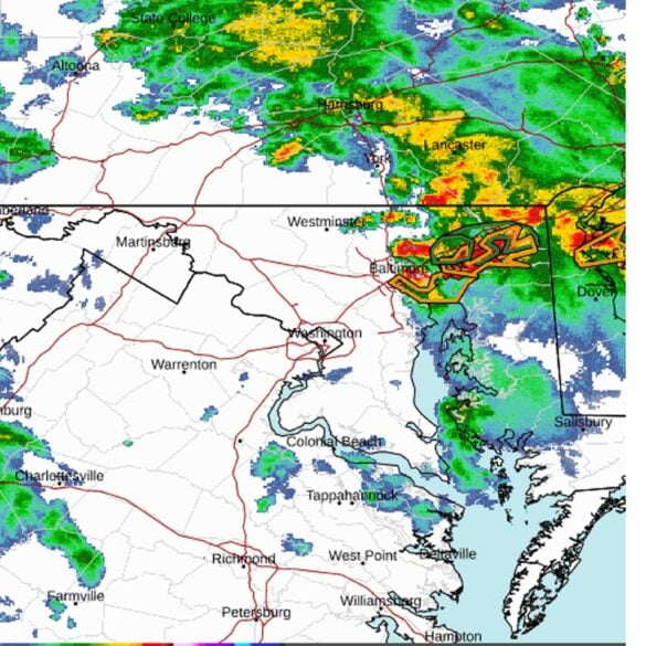 Maryland issues tornado warnings and safety advisory - photo licensed by shore news network.