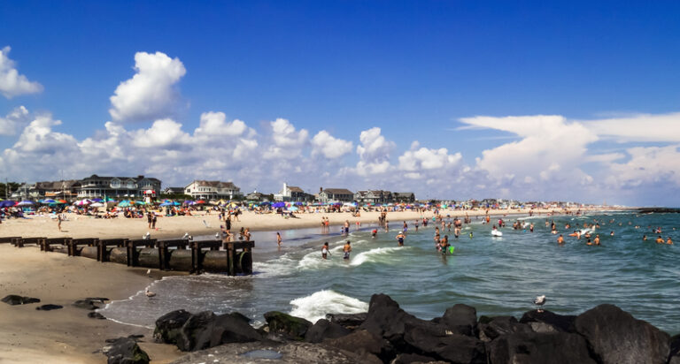 Friday storms clear for sunny and hot weekend at the jersey shore - photo licensed by shore news network.
