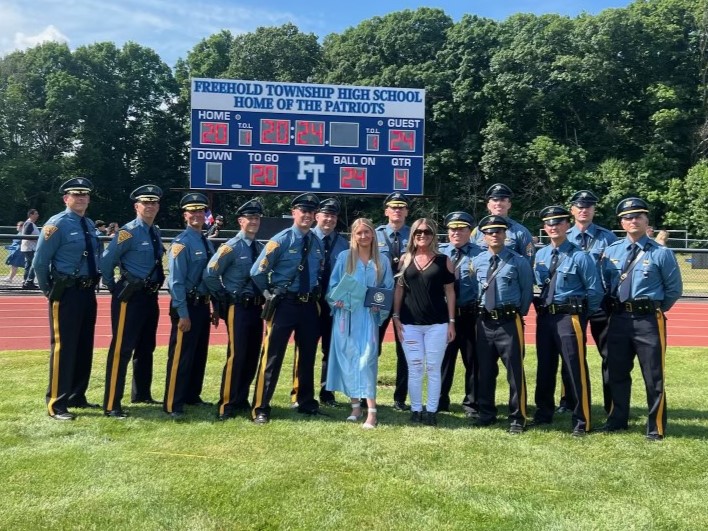 Daughter of Fallen New Jersey State Trooper Graduates With Full Support of Law Enforcement Community