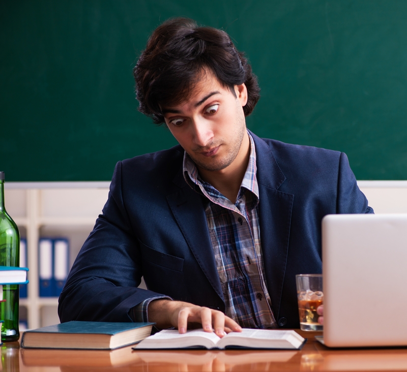 It's Not Illegal to Teach Drunk! Charges Dropped Against Lit Teacher