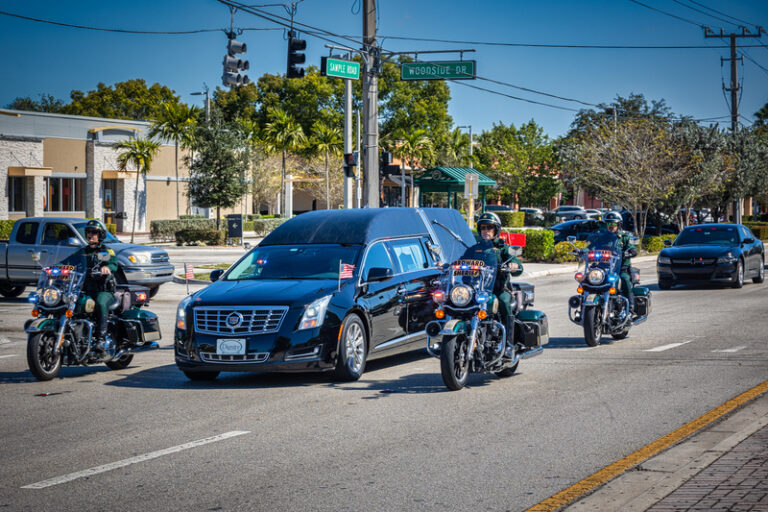 Traffic advisory for howard county due to funeral procession - photo licensed by shore news network.