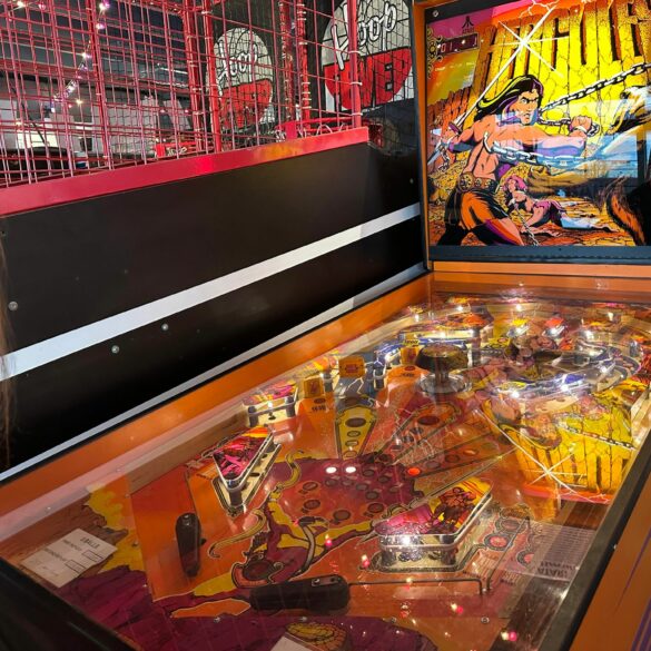 The largest pinball machine in the world is at the jersey shore - photo licensed by shore news network.