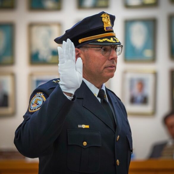 Meet ramapo's new police chief daniel hyman - photo licensed by shore news network.