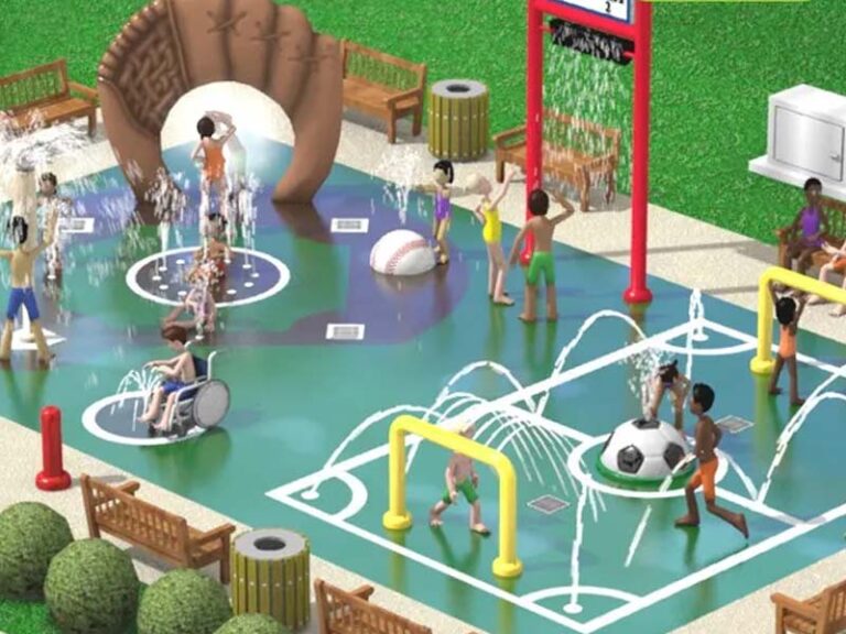 Jackson spray park officially opens 7 days a week today - photo licensed by shore news network.