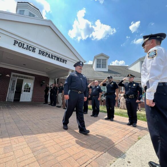 Parsippany celebrates retirement of police officer andrew sadowski after 25 years - photo licensed by shore news network.