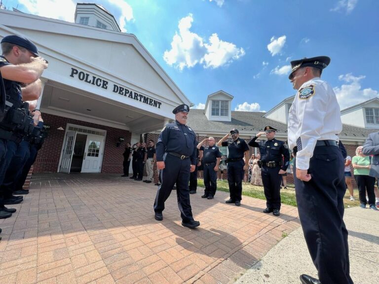 Parsippany celebrates retirement of police officer andrew sadowski after 25 years - photo licensed by shore news network.