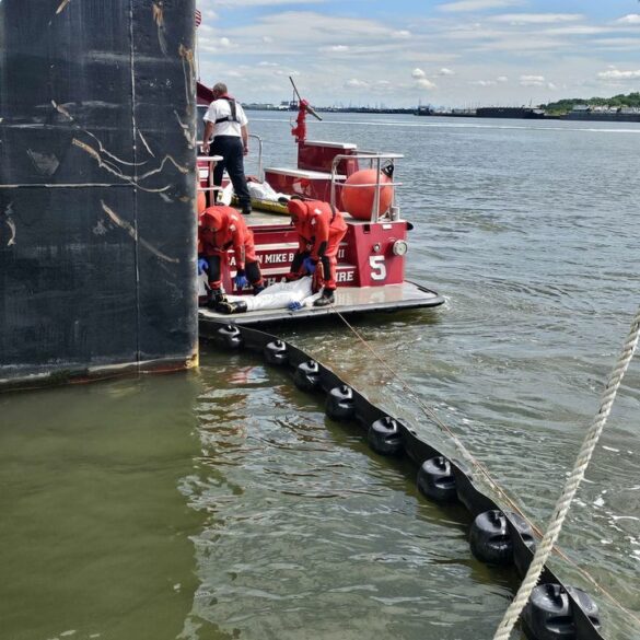 Rescue on river training saving lives - photo licensed by shore news network.