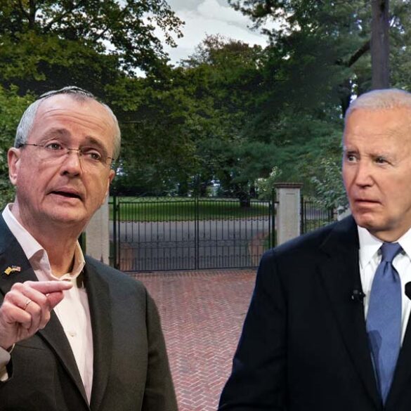 Phil murphy to host confused, mumbling elderly man at his waterfront mansion today - photo licensed by shore news network.